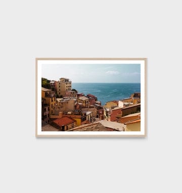 Middle of Nowhere Homeware Middle of Nowhere - Sunsoaked View Print