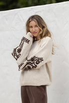 Buy Miss Marlow - Cornelli Embroidered Knit by Miss Marlow - at Hamish + Grace