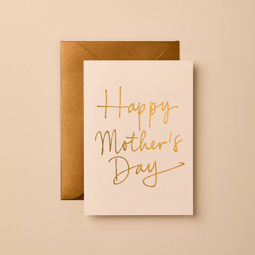 Buy Mother's Day Card | Signature Foil Greeting Card by Gabrielle & Celine Greeting Cards Australia - at Hamish + Grace