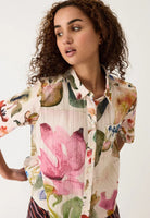 Buy Nancybird - Summer Shirt - Watercolour Collage by Nancybird - at Hamish + Grace