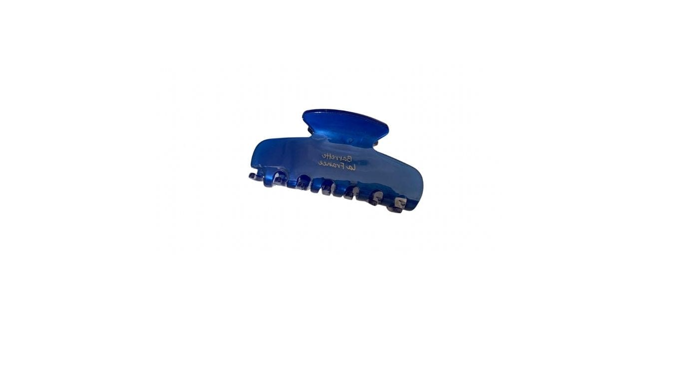 Buy Navy Barrette la France Hair Claw Clip by Hamish + Grace - at Hamish + Grace