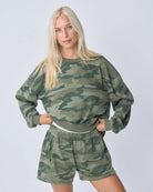 Buy Near The Sea - Camo Jumper by Near The Sea - at Hamish + Grace