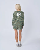 Buy Near The Sea - Camo Jumper by Near The Sea - at Hamish + Grace