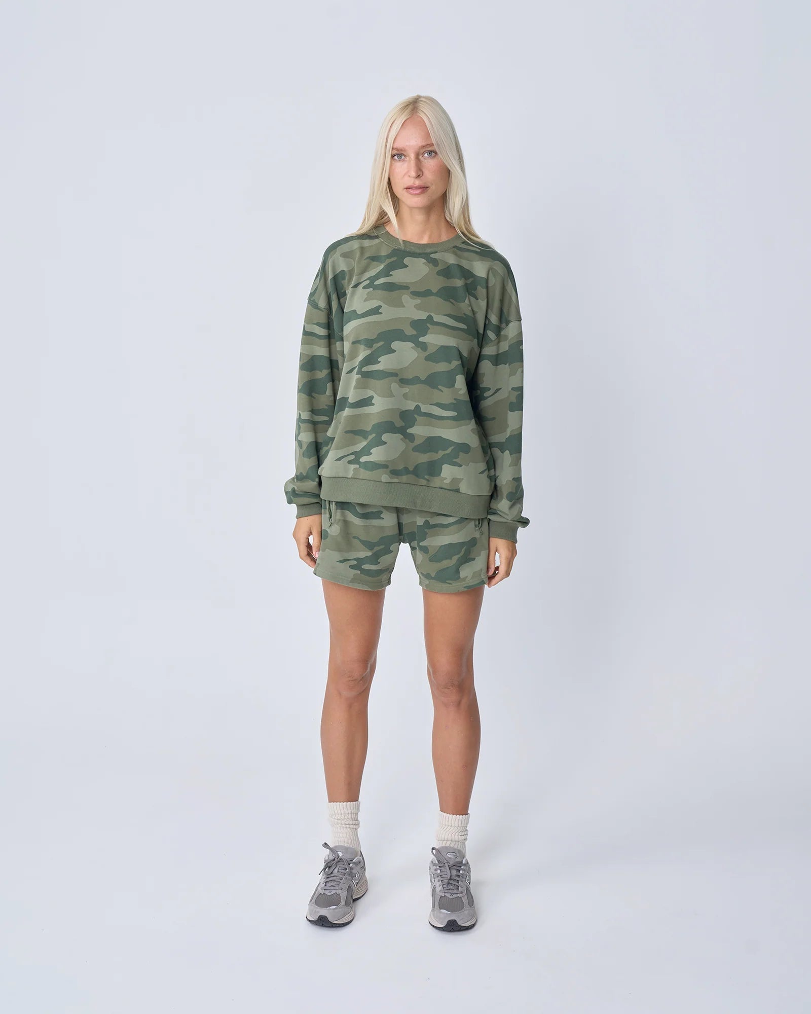Buy Near The Sea - Camo Jumper by Near The Sea - at Hamish + Grace