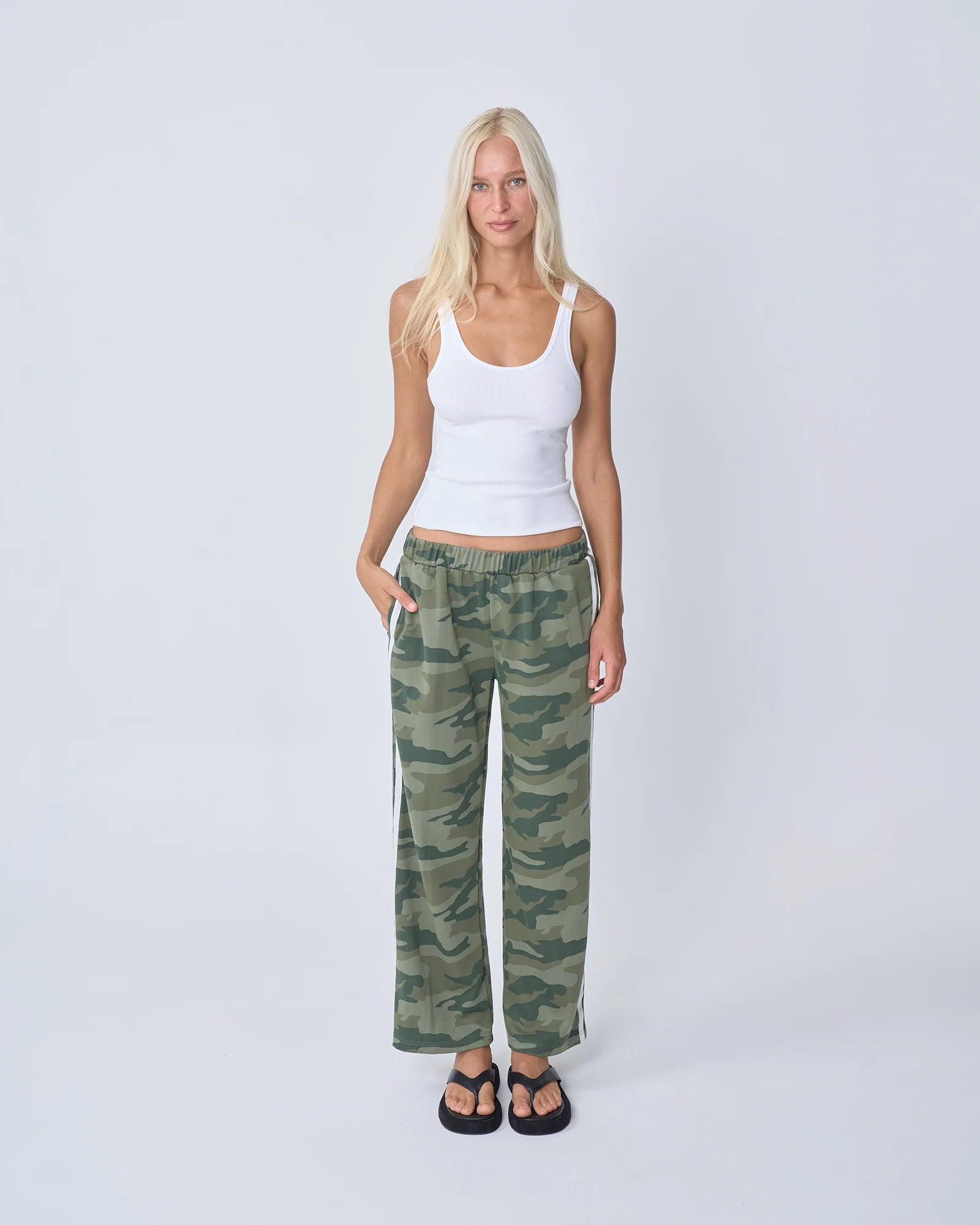 Buy Near The Sea - Camo Track Pant by Near The Sea - at Hamish + Grace