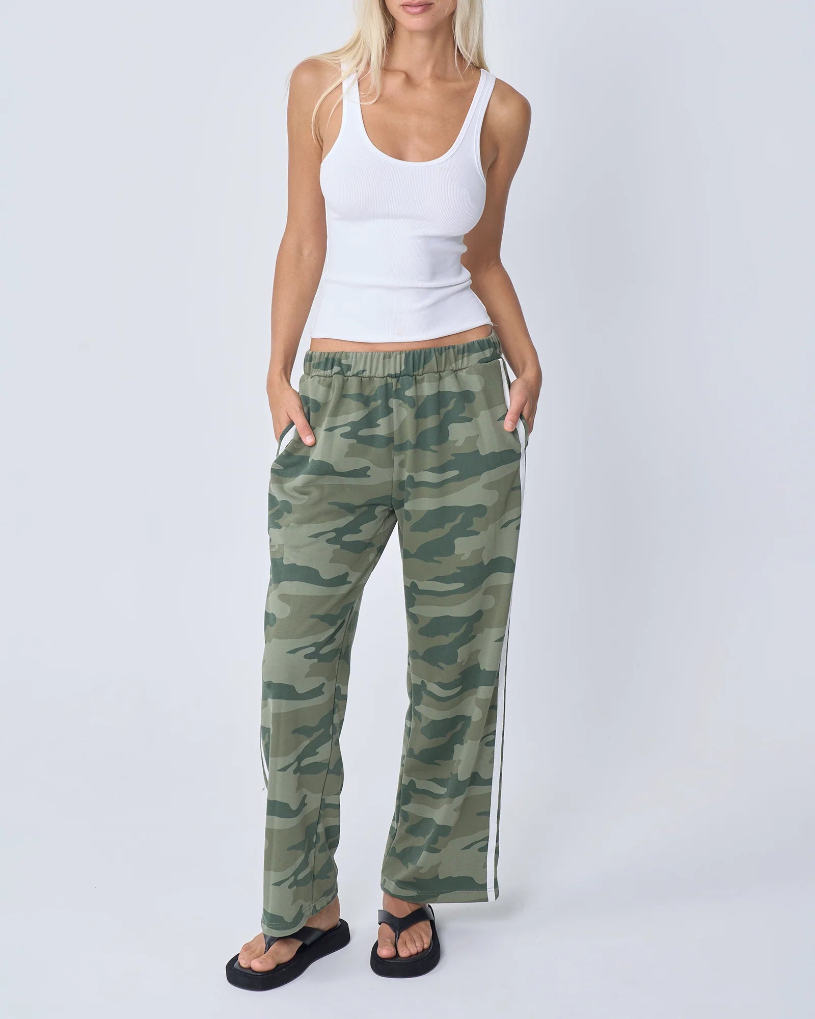Buy Near The Sea - Camo Track Pant by Near The Sea - at Hamish + Grace
