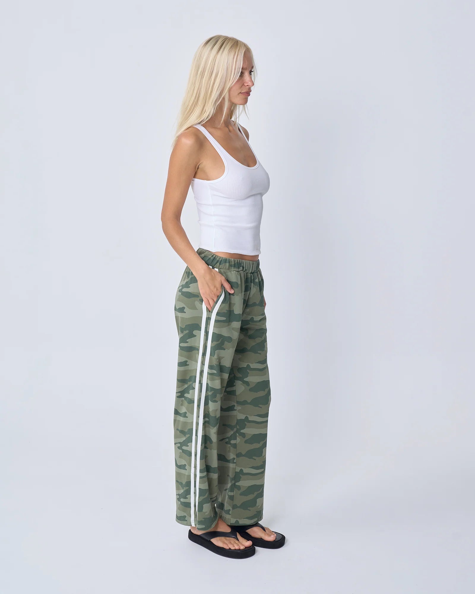 Buy Near The Sea - Camo Track Pant by Near The Sea - at Hamish + Grace