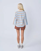 Buy Near The Sea - Oversized Polo - Ocean by Near The Sea - at Hamish + Grace