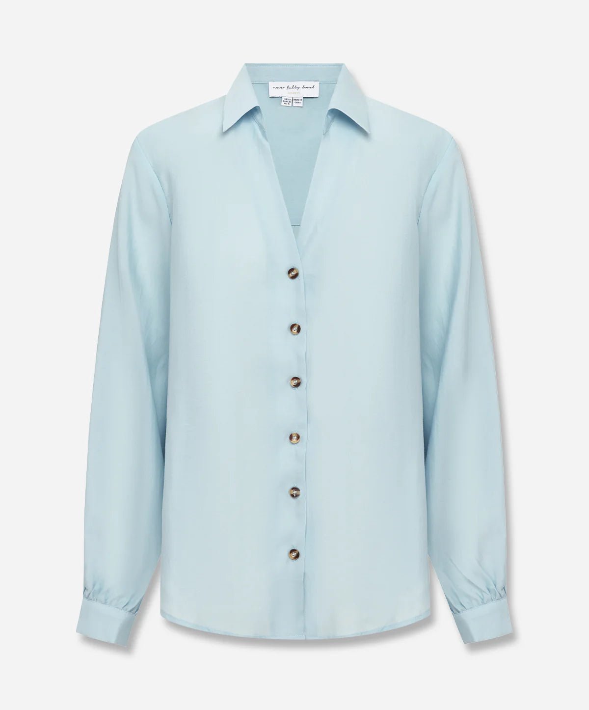 Buy Never Fully Dressed - Ice Blue Miley Shirt by Never Fully Dressed - at Hamish + Grace
