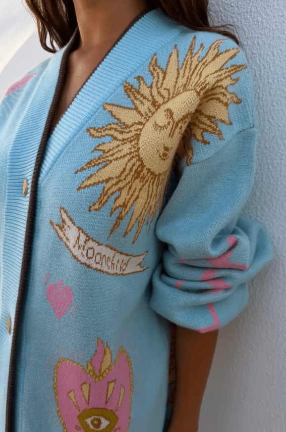 Buy Never Fully Dressed - Never Fully Dressed Mystical Cardigan by Never Fully Dressed - at Hamish + Grace