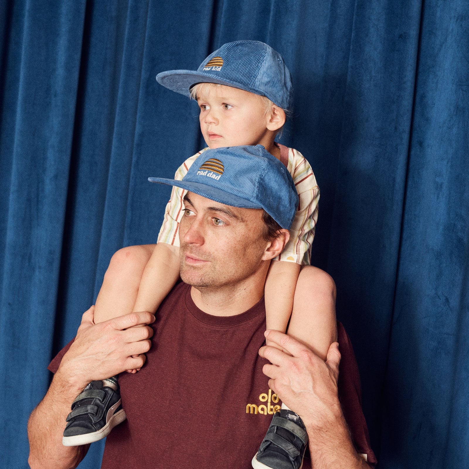 Buy Rad Dad Baseball Cap - Denim Blue by Banabae - at Hamish + Grace