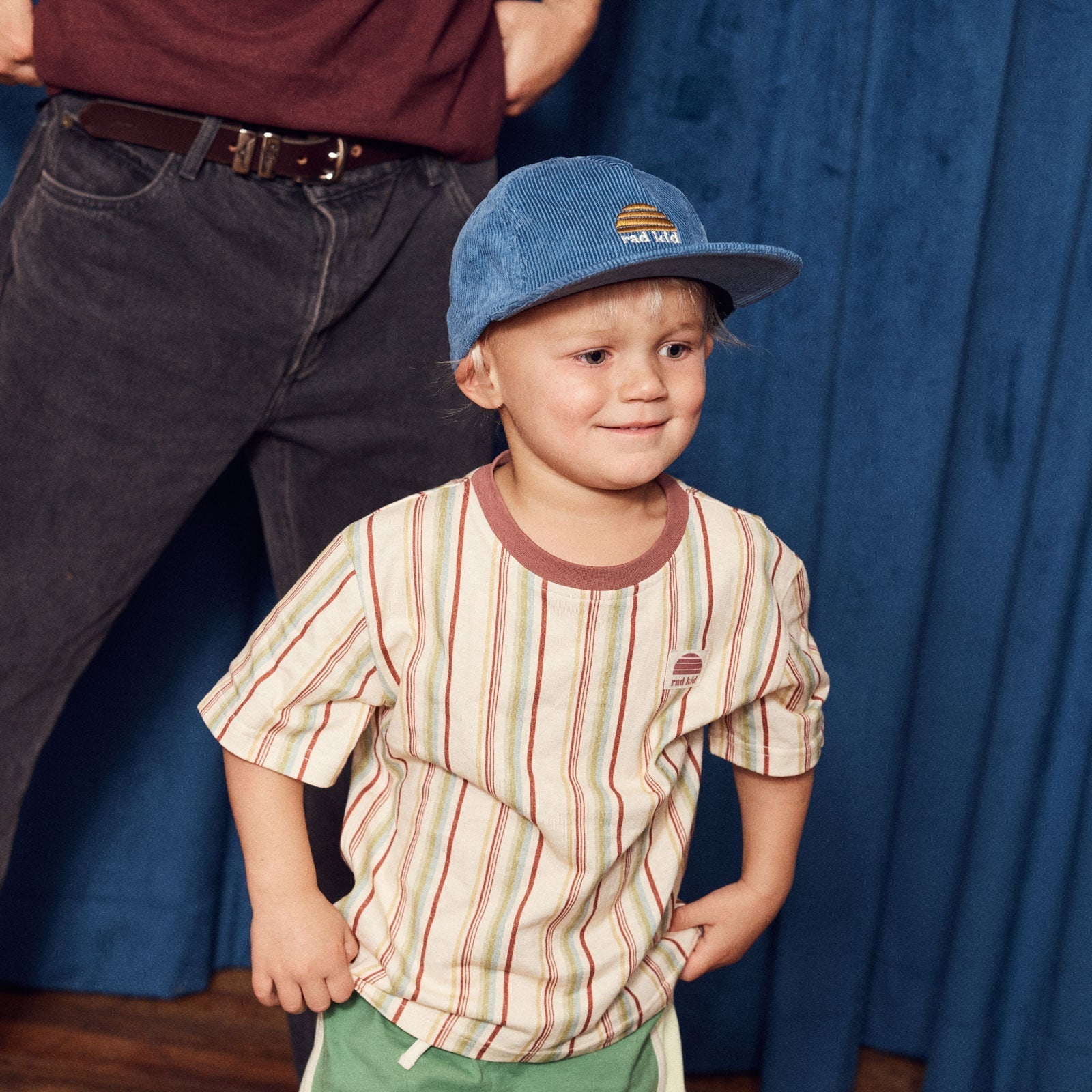 Buy Rad Dad Baseball Cap - Denim Blue by Banabae - at Hamish + Grace