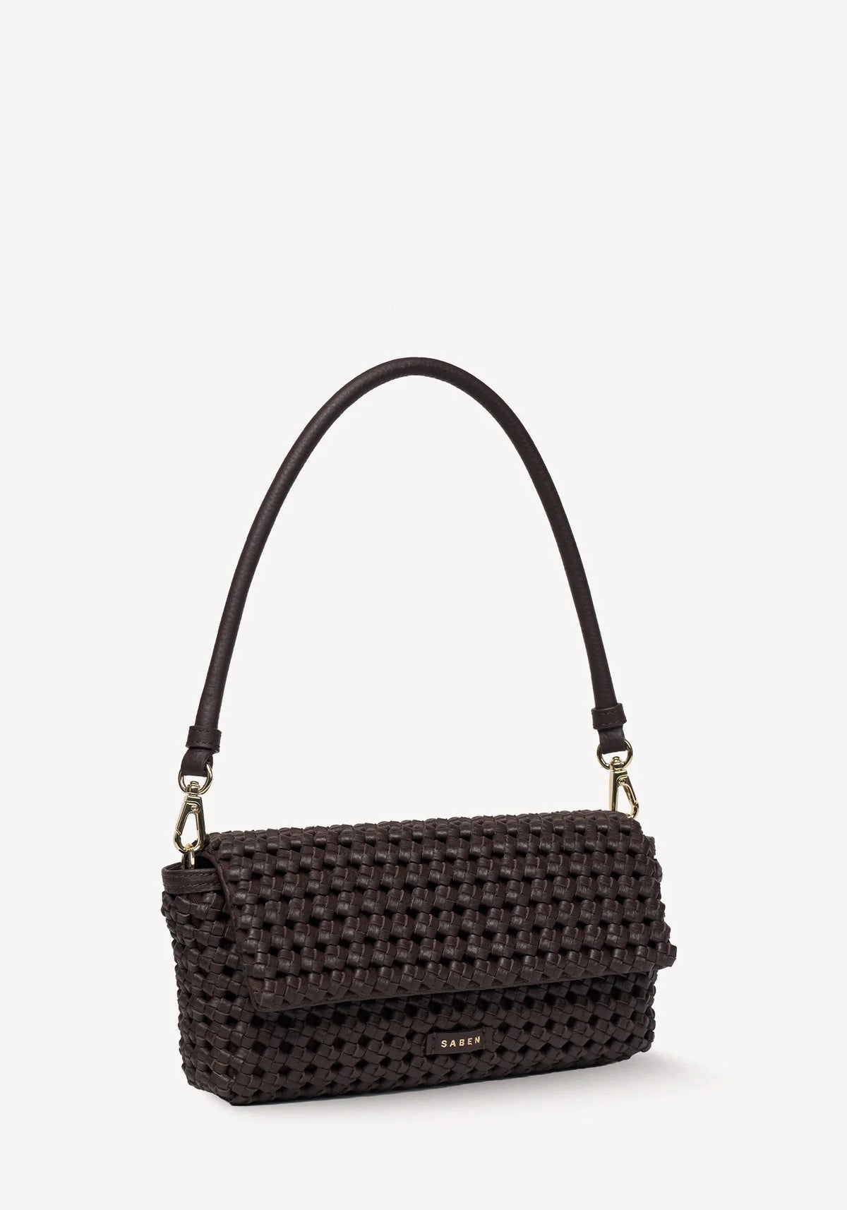 Buy Saben - Milla Shoulder Bag Chocolate by Saben - at Hamish + Grace