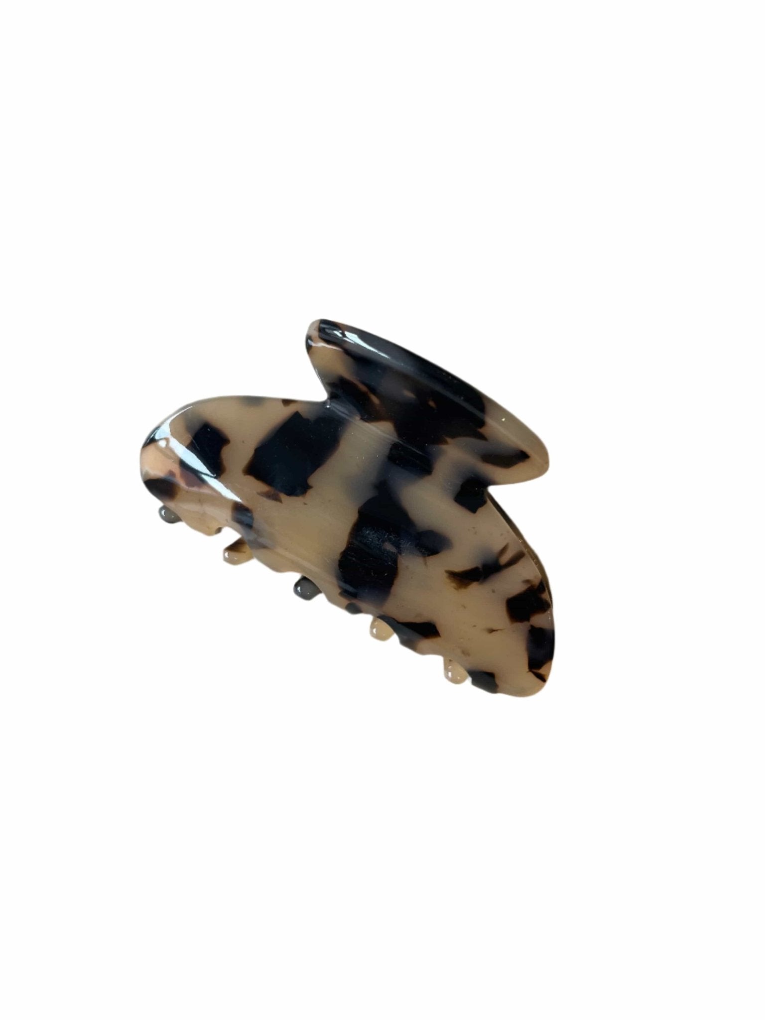 Buy Tan Tortoise Shell Small Claw Clip by Hamish & Grace - at Hamish + Grace