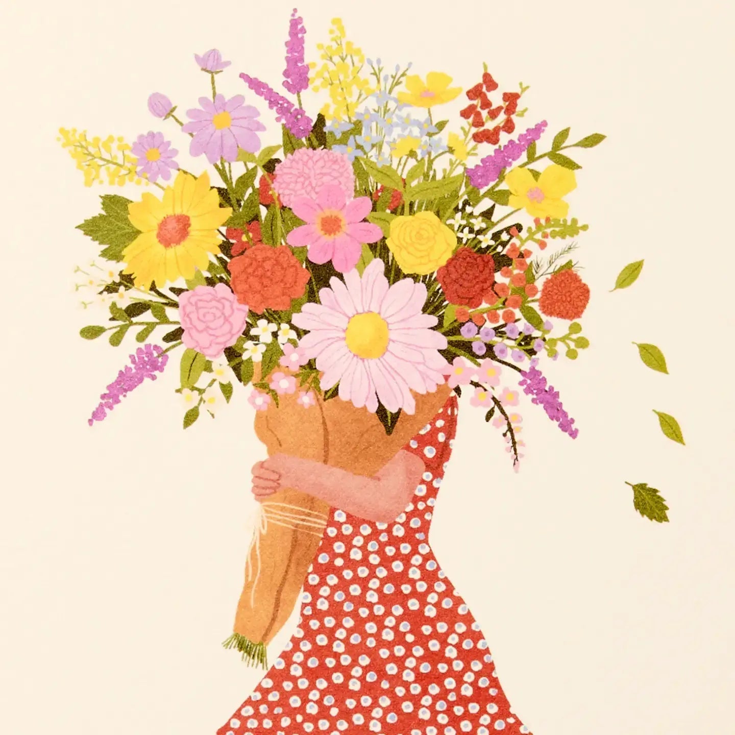 Buy Thank You Card | Thanks A Bunch | Minimal Eco - Friendly Greeting Card by Gabrielle & Celine Greeting Cards Australia - at Hamish + Grace