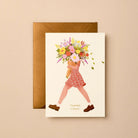 Buy Thank You Card | Thanks A Bunch | Minimal Eco - Friendly Greeting Card by Gabrielle & Celine Greeting Cards Australia - at Hamish + Grace