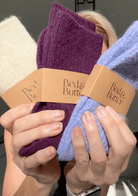 Buy The Comfiest Socks - Lavender: S/M by Bed & Butter - at Hamish + Grace