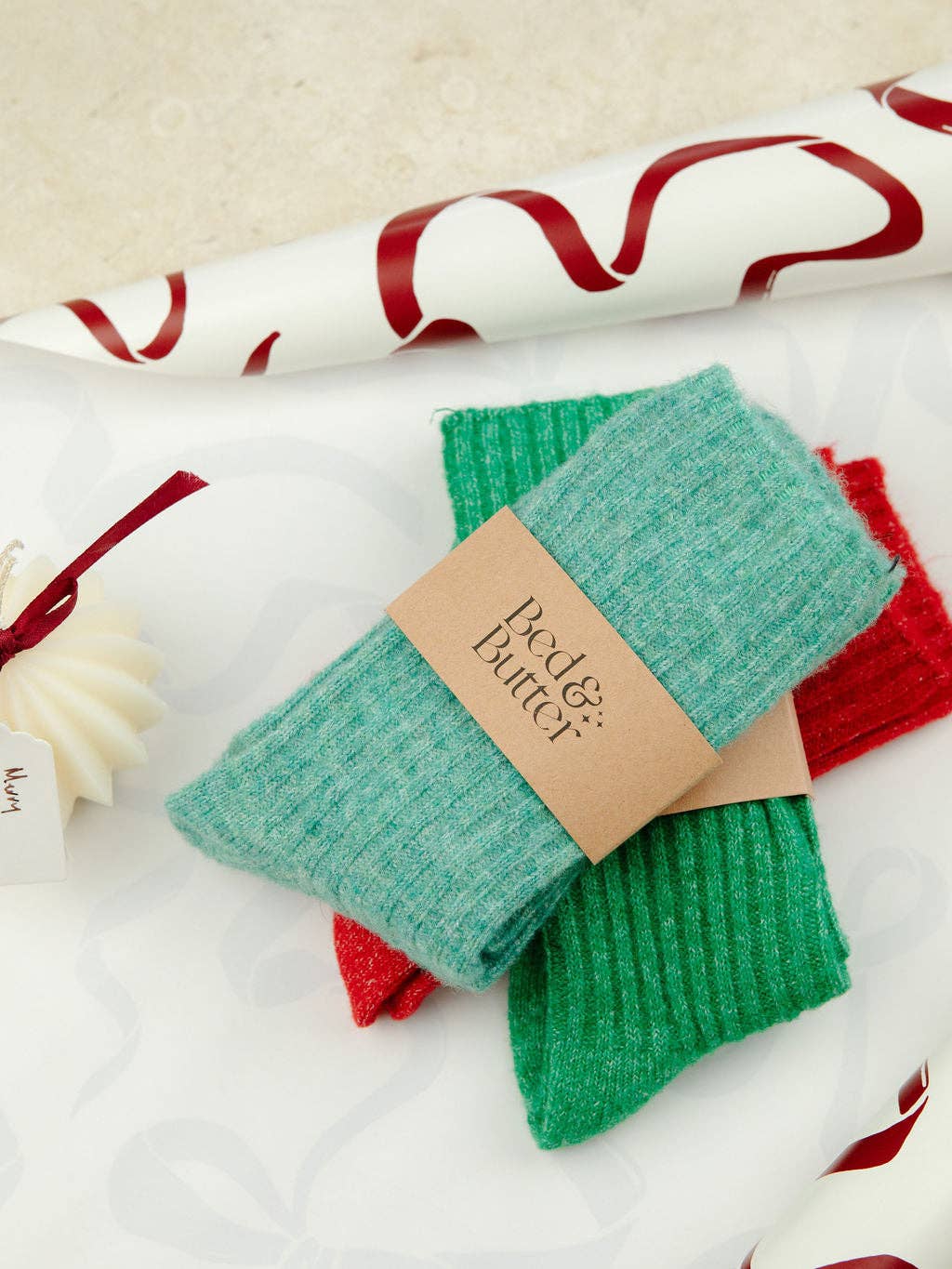 Buy The Comfiest Socks - Lite - Turquoise (Limited Edition!): L/XL by Bed & Butter - at Hamish + Grace